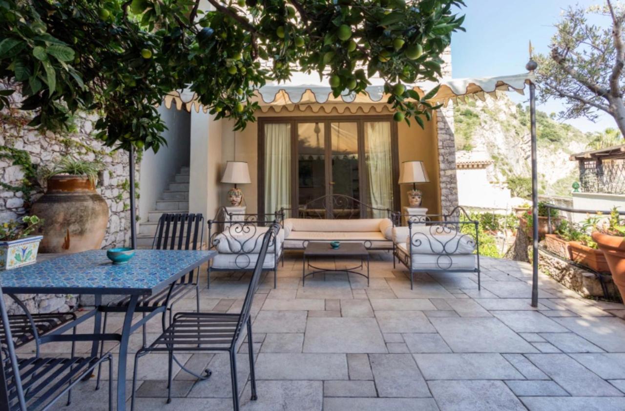 Villa Eleonora Isola Bella Sea View Small Pool + Jacuzzi Taormina Exterior foto