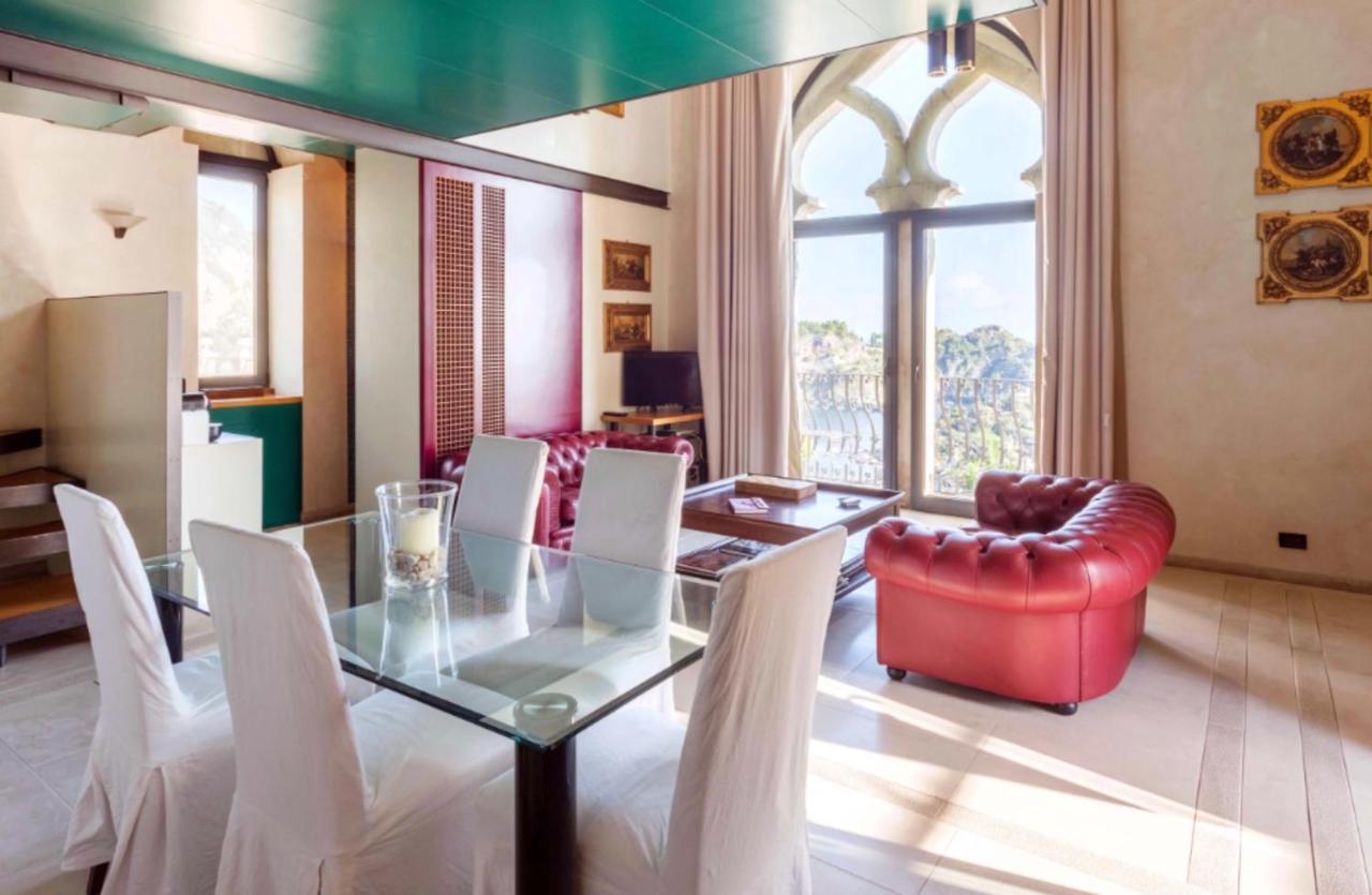 Villa Eleonora Isola Bella Sea View Small Pool + Jacuzzi Taormina Exterior foto