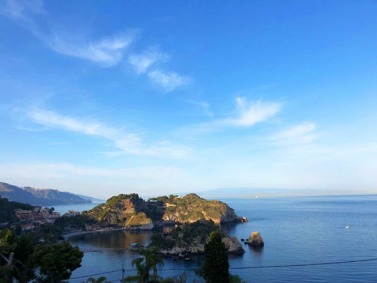 Villa Eleonora Isola Bella Sea View Small Pool + Jacuzzi Taormina Exterior foto