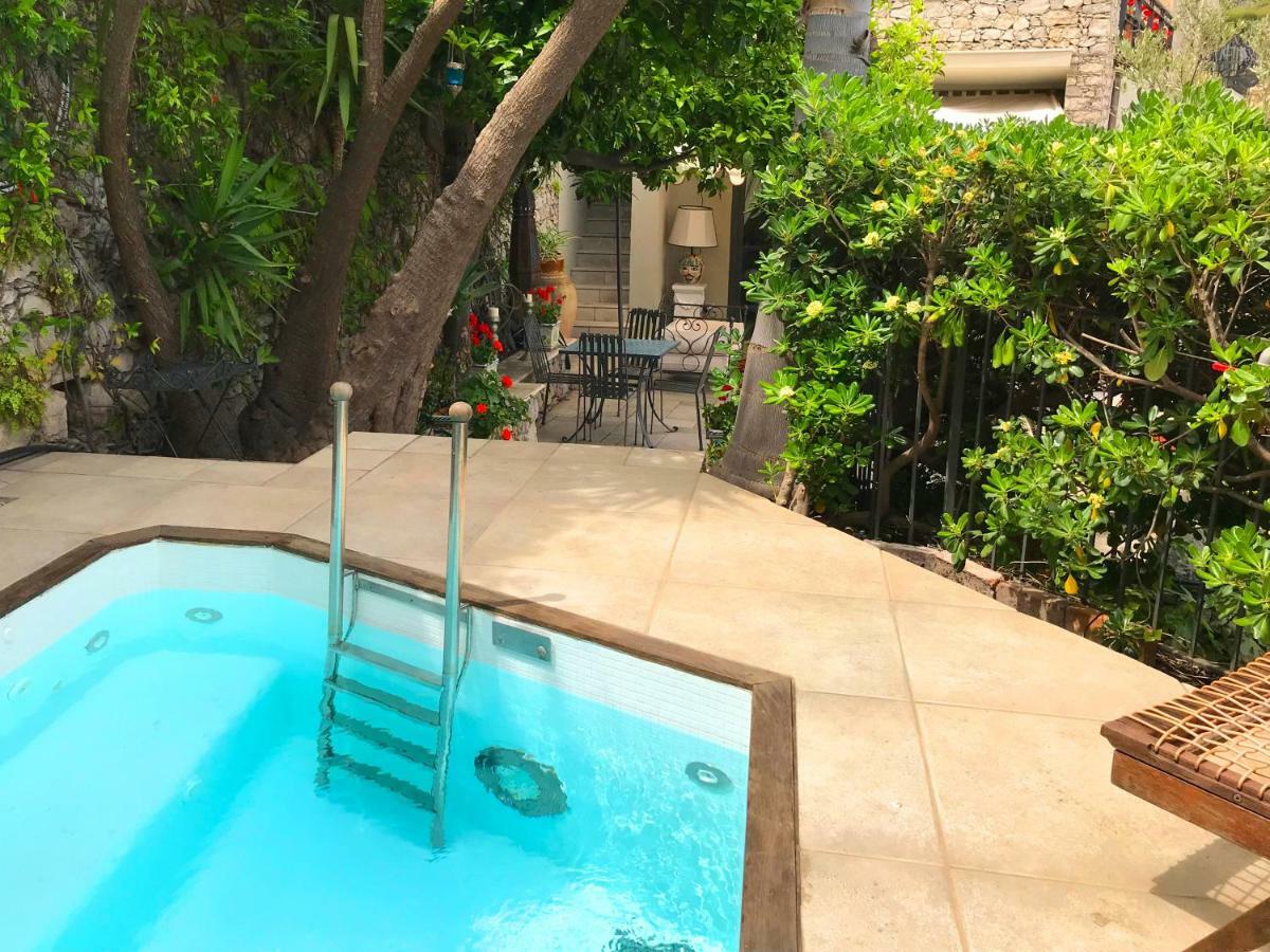 Villa Eleonora Isola Bella Sea View Small Pool + Jacuzzi Taormina Exterior foto