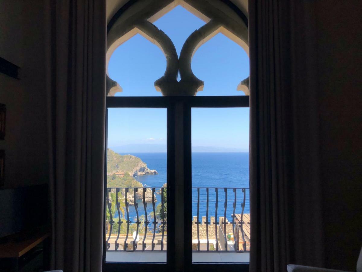 Villa Eleonora Isola Bella Sea View Small Pool + Jacuzzi Taormina Exterior foto
